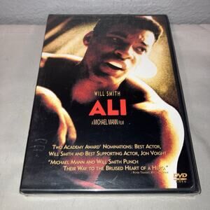 Dvd Sealed New Ali Muhammad Ali Columbia Boxing Will Smith Jamie Foxx Jon Voight